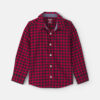 Toddler Boy Buffalo Check Long-Sleeve Shirt- Red/Black