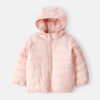 Toddler Girl Midweight Packable Puffer - Pink