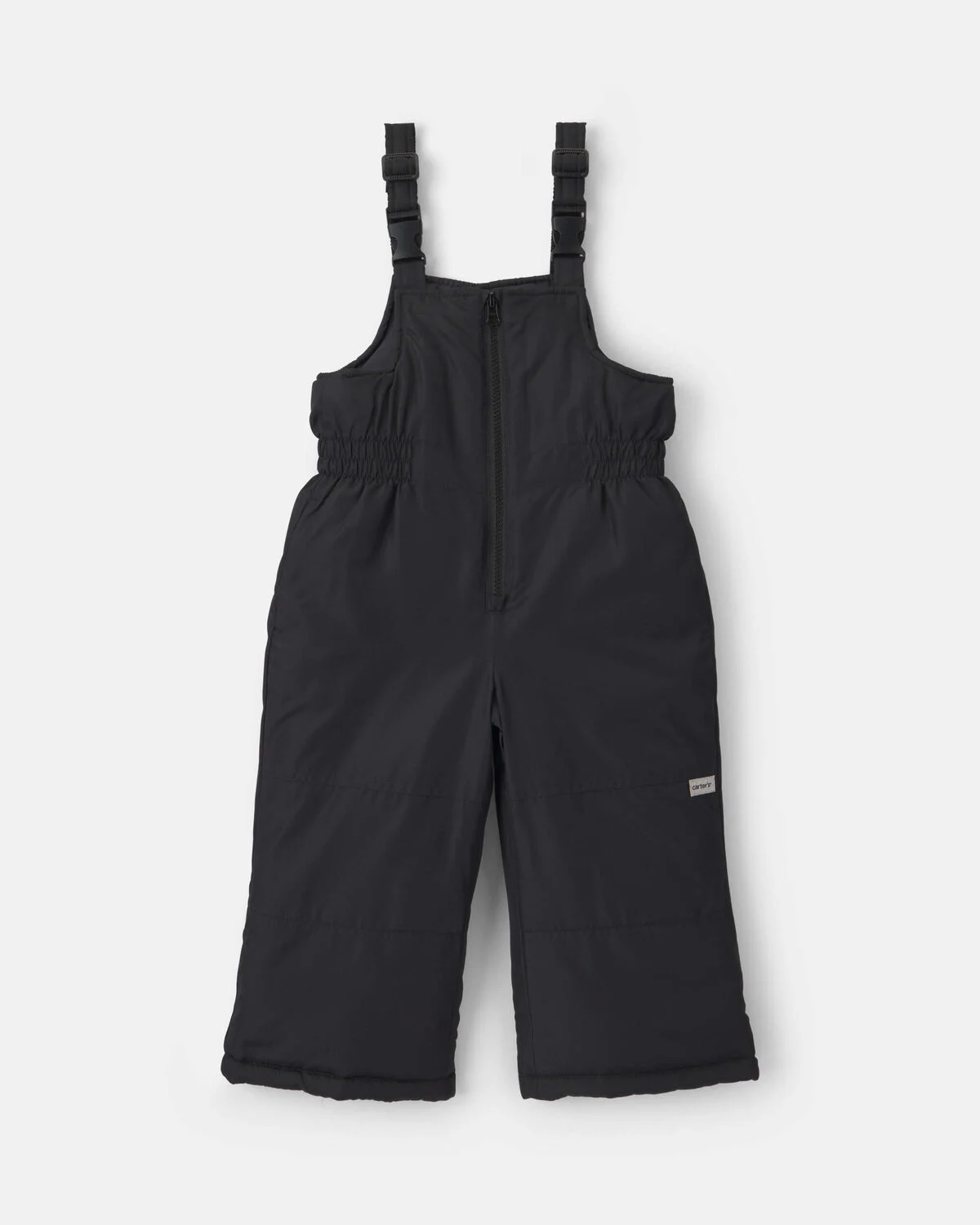 Toddler Overall Snowsuit Bib - Black 1 Toddler Overall Snowsuit Bib - Black