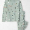 Toddler 2-Piece Organic Cotton Pajamas in 12 Days of Christmas Print