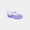 Toddler Girl Clear Sandals - Purple 10 Toddler Girl Clear Sandals - Purple