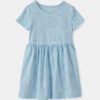 Toddler Girl Floral Ladybug Short-Sleeve Dress - Blue