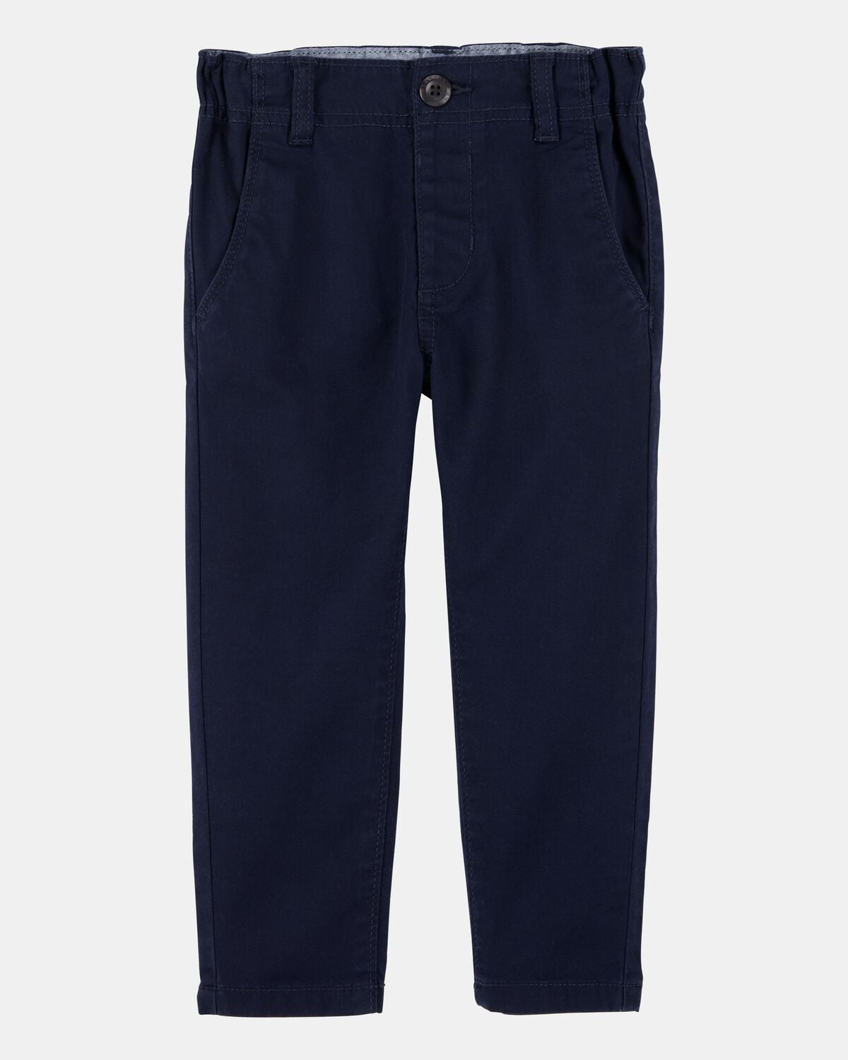 Toddler Slim Tapered Chino Pants - Navy 1 Toddler Slim Tapered Chino Pants - Navy