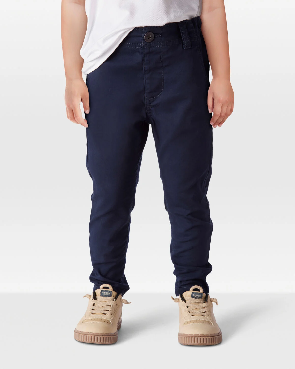Toddler Slim Tapered Chino Pants - Navy 3 Toddler Slim Tapered Chino Pants - Navy