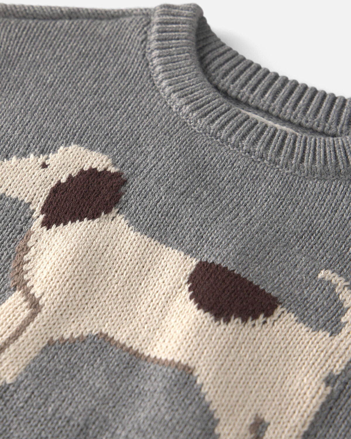 Toddler Organic Cotton Dog Sweater Knit Pullover 3 Toddler Organic Cotton Dog Sweater Knit Pullover