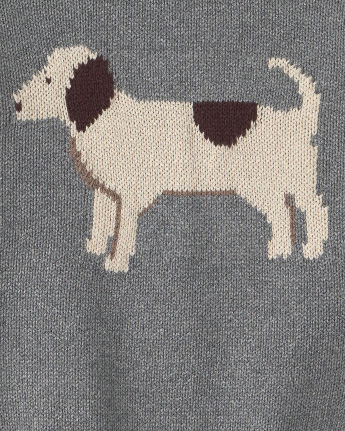 Toddler Organic Cotton Dog Sweater Knit Pullover 4 Toddler Organic Cotton Dog Sweater Knit Pullover