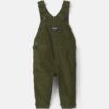 Baby Corduroy Overalls - Olive Green