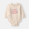 Baby Girl 'Cielito Lindo De Abuela' Long-Sleeve Graphic Bodysuit - Cream 6 Baby Girl 'Cielito Lindo De Abuela' Long-Sleeve Graphic Bodysuit - Cream