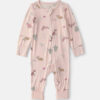 Baby Girl Woodland PurelySoft™ 2-Way Zip Sleep & Play Pajamas - Pink 13 Baby Girl Woodland PurelySoft™ 2-Way Zip Sleep & Play Pajamas - Pink