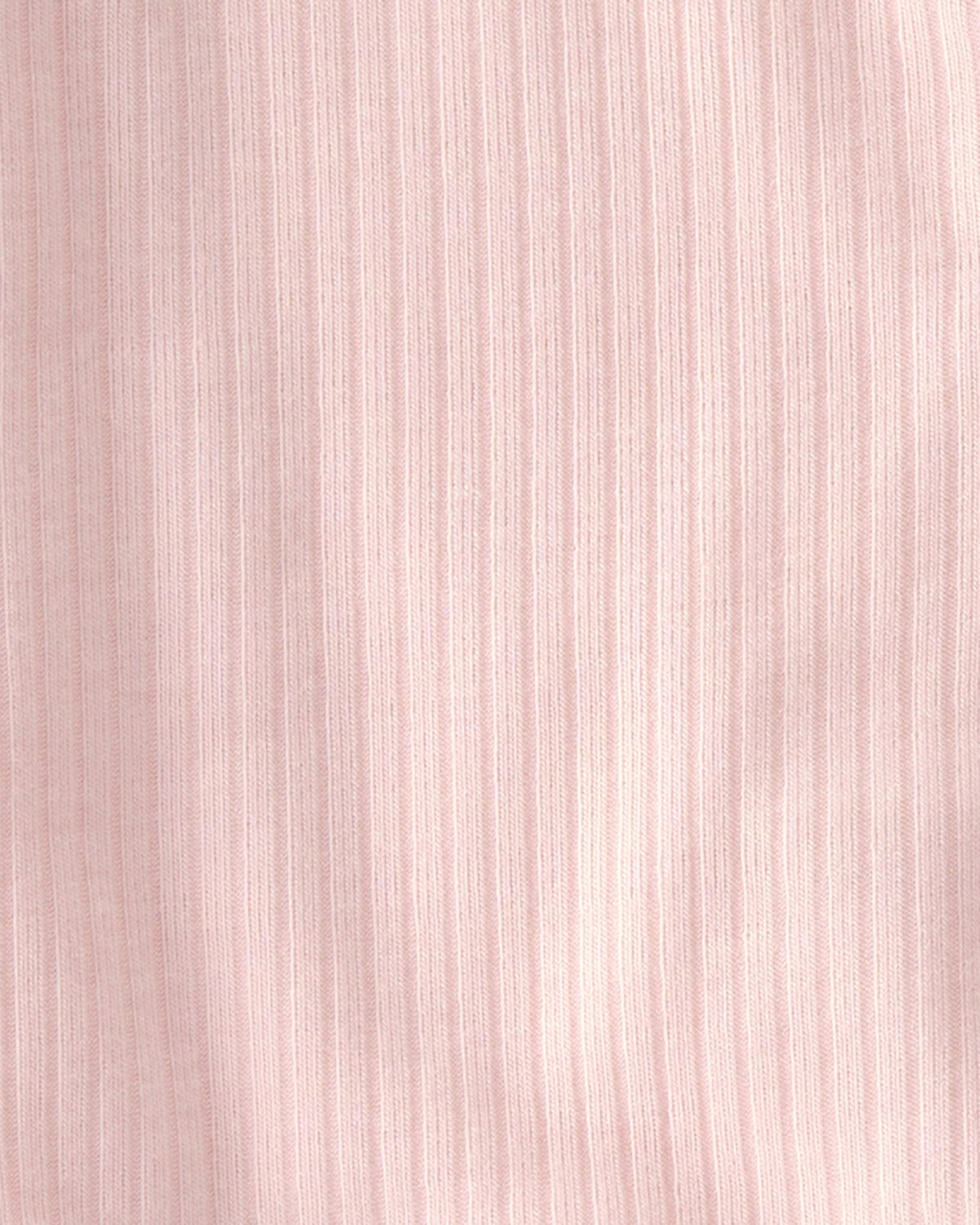 Baby Girl 2-Way Zip PurelySoft Sleep & Play Pajama - Light Pink 4 Baby Girl 2-Way Zip PurelySoft Sleep & Play Pajama - Light Pink