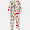 Baby Boy 1-Piece Pixar 2-Way Zip DreamPlush Snug Fit Footed Pajama - Cream 12 Baby Boy 1-Piece Pixar 2-Way Zip DreamPlush Snug Fit Footed Pajama - Cream
