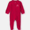 Baby 'My First Christmas' Cotton Thermal Sleep & Play Pajamas - Red