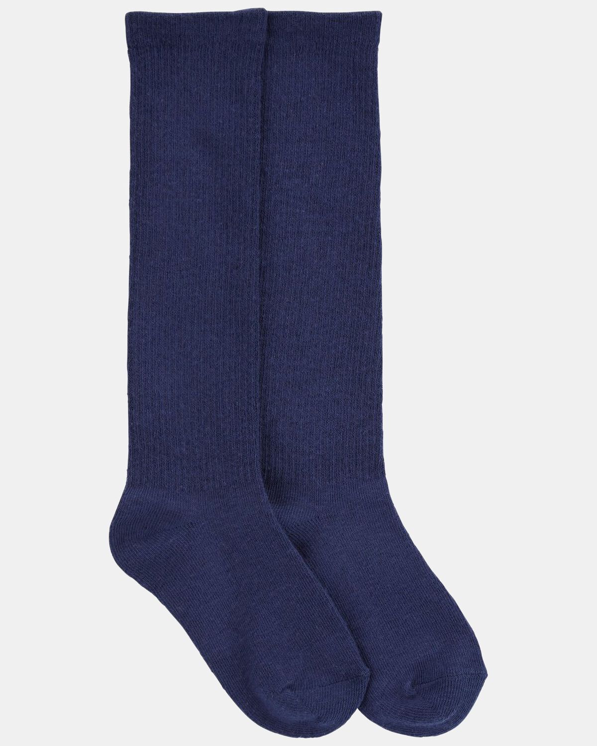 Girls 2-Pack Mid-Length Socks - Blue 1 Girls 2-Pack Mid-Length Socks - Blue