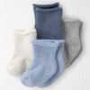 Baby Boy 4-Pack Slip Resistant Socks Made with Organic Cotton 10 Baby Boy 4-Pack Slip Resistant Socks Made with Organic Cotton