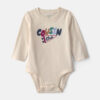 Baby 'Cousin Club' Long-Sleeve Graphic Bodysuit - Cream