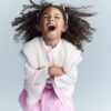 Toddler Girl Colorblock Zip-Up Jacket - Light Pink/Cream 4 Toddler Girl Colorblock Zip-Up Jacket - Light Pink/Cream