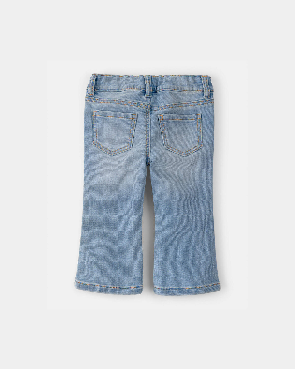 Baby Girl Denim Flare Jeans - Light Wash