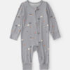 Baby Halloween PurelySoft™ 2-Way Zip Sleep & Play Pajamas - Grey