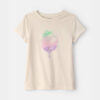 Girls Cotton Candy Graphic Tee - Cream