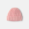 Girls Ribbed Beanie - Light Pink