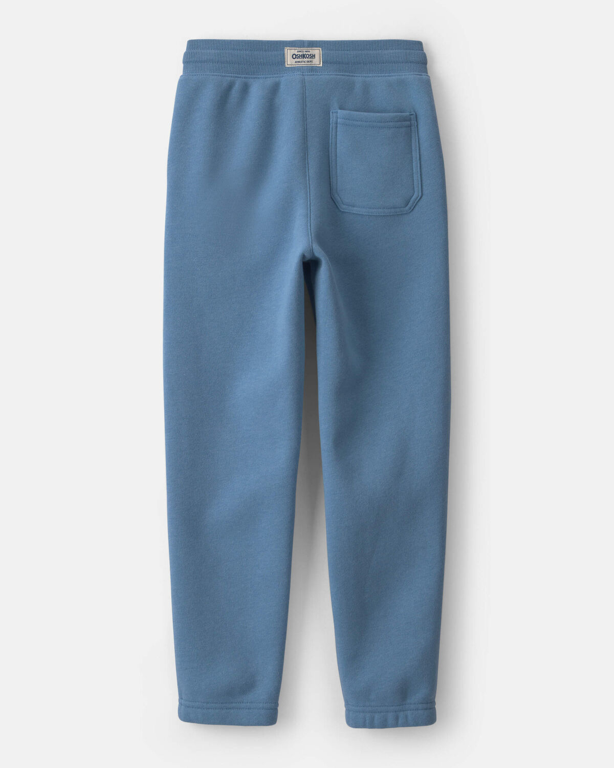 Boys Fleece Drawstring Knit Joggers - Blue 2 Boys Fleece Drawstring Knit Joggers - Blue