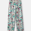Adult Christmas Scavenger Hunt Fleece Loose Fit Pajama Bottoms