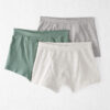 Boys 3-Pack Organic Cotton Boxer Shorts 9 Boys 3-Pack Organic Cotton Boxer Shorts