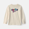 Kids 'Cousin Club' Long-Sleeve Graphic Tee - Cream