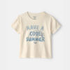 Toddler Boy 'Have A Cool Summer' Wave Top - Ivory 4 Toddler Boy 'Have A Cool Summer' Wave Top - Ivory