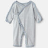 Baby Boy Striped 100% Cotton Sleep & Play Pajama - Blue