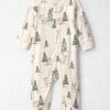 Baby Organic Cotton Sleep & Play Pajamas in Reindeer Forest