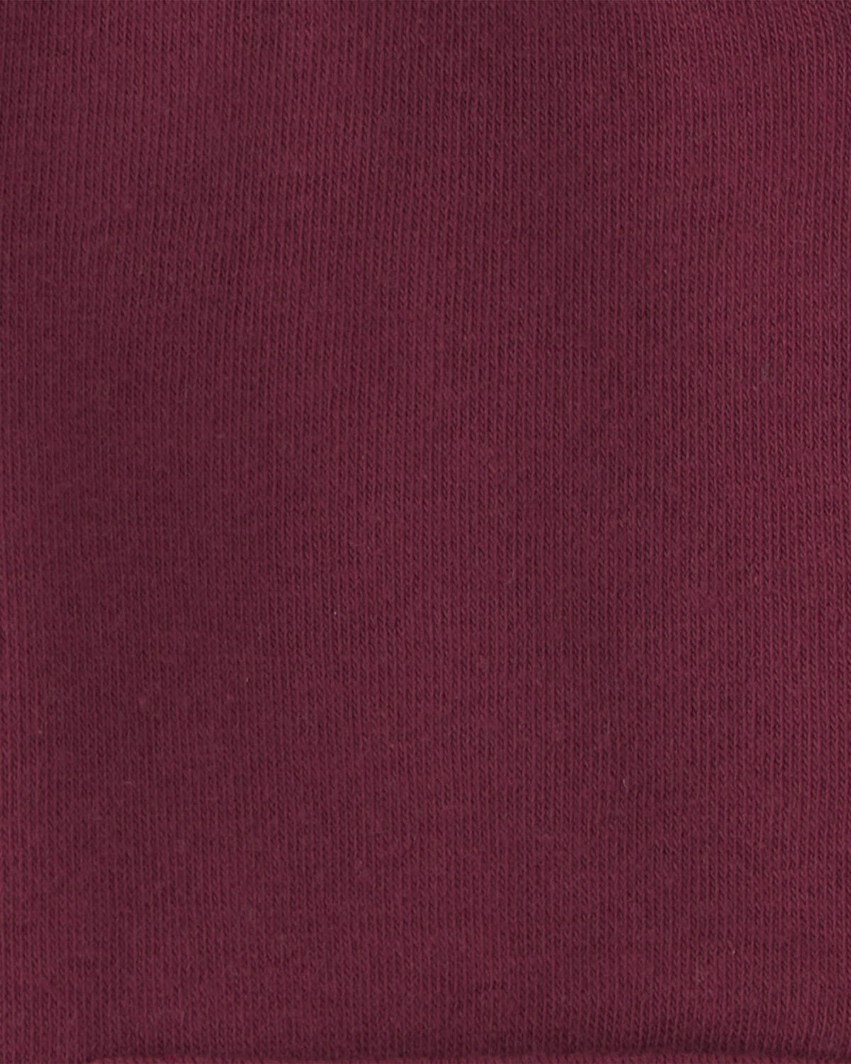 Baby Boy Fleece Zip-Up Hoodie - Burgundy