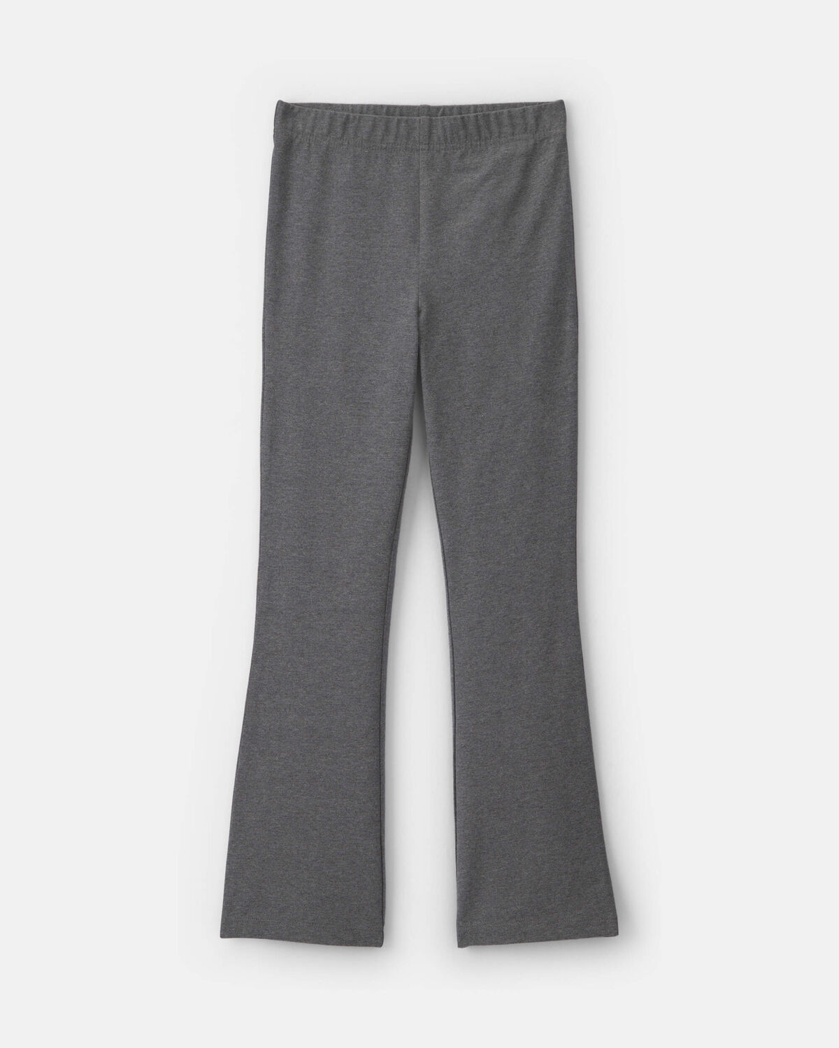 Girls Pull-On Stretch Flare Leggings - Grey 1 Girls Pull-On Stretch Flare Leggings - Grey