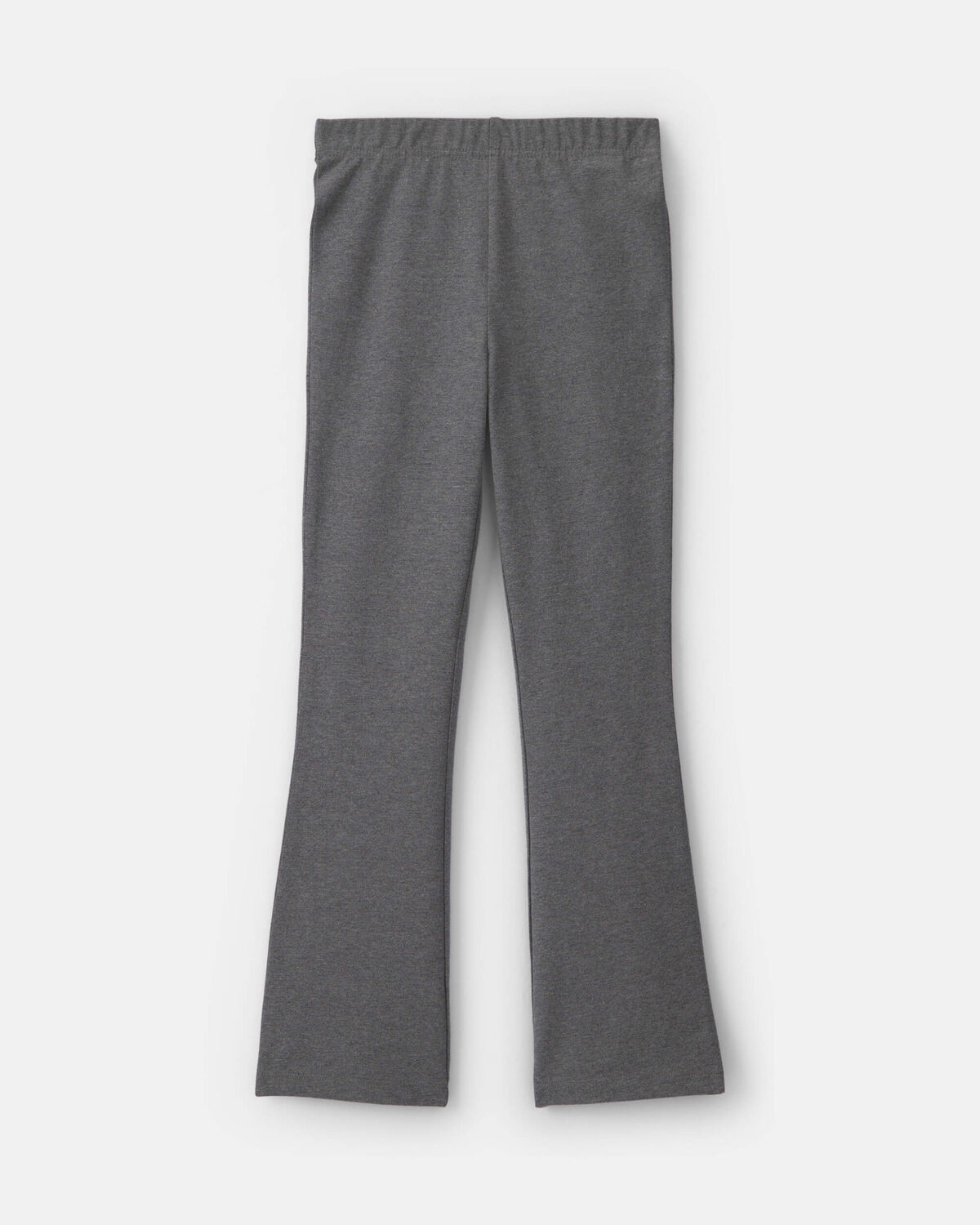 Girls Pull-On Stretch Flare Leggings - Grey 2 Girls Pull-On Stretch Flare Leggings - Grey