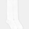 Kid 2-Pack Knee-High Socks - White 6 Kid 2-Pack Knee-High Socks - White
