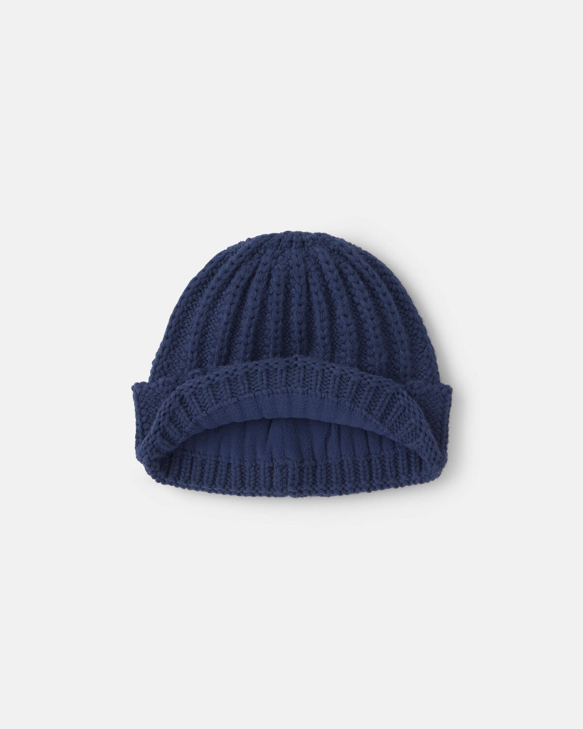 Boys Ribbed Beanie - Navy 2 Boys Ribbed Beanie - Navy