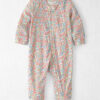 Baby Girl Organic Cotton Sleep & Play Pajama in Spring Floral
