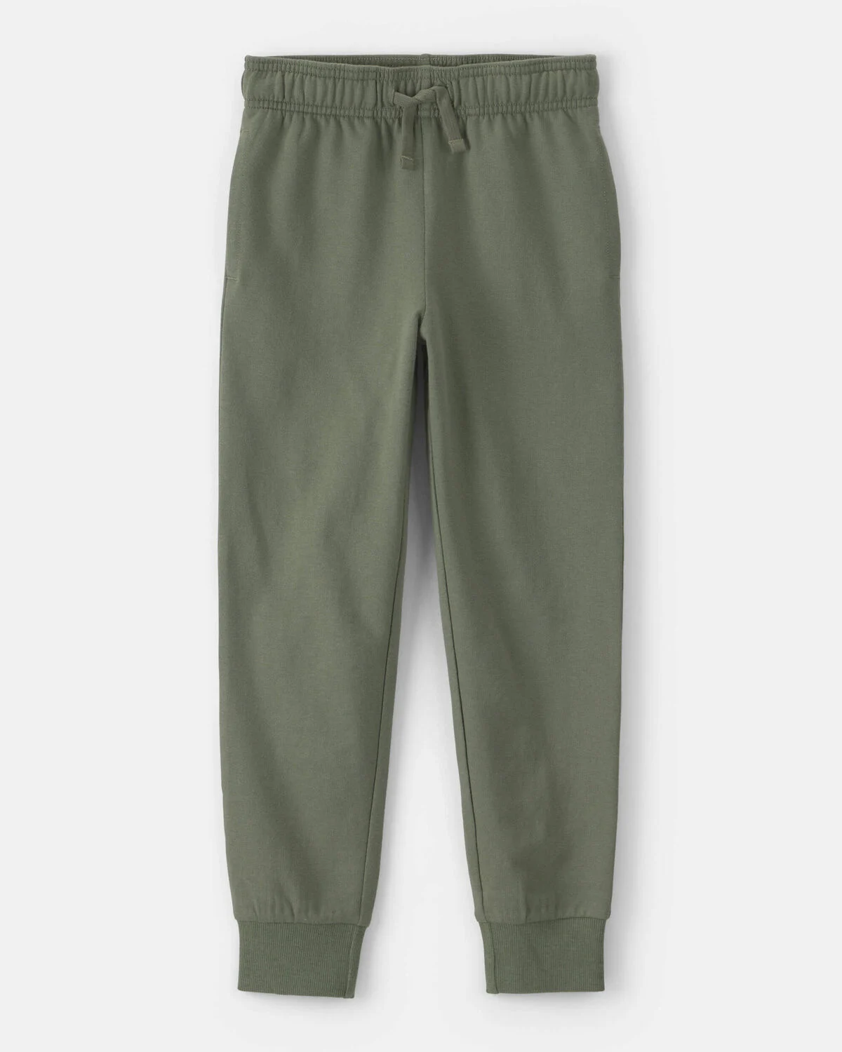 Boys French Terry Joggers - Green 1 Boys French Terry Joggers - Green