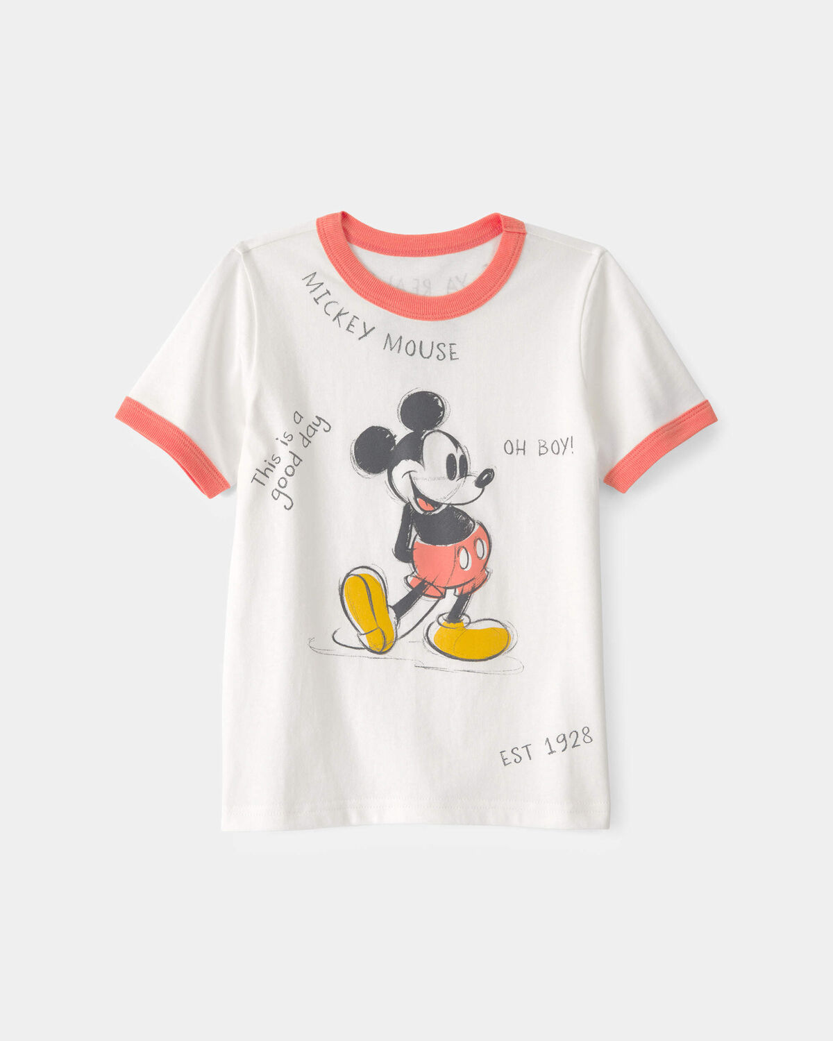 Toddler Disney© Mickey Mouse Graphic Tee - White 1 Toddler Disney© Mickey Mouse Graphic Tee - White