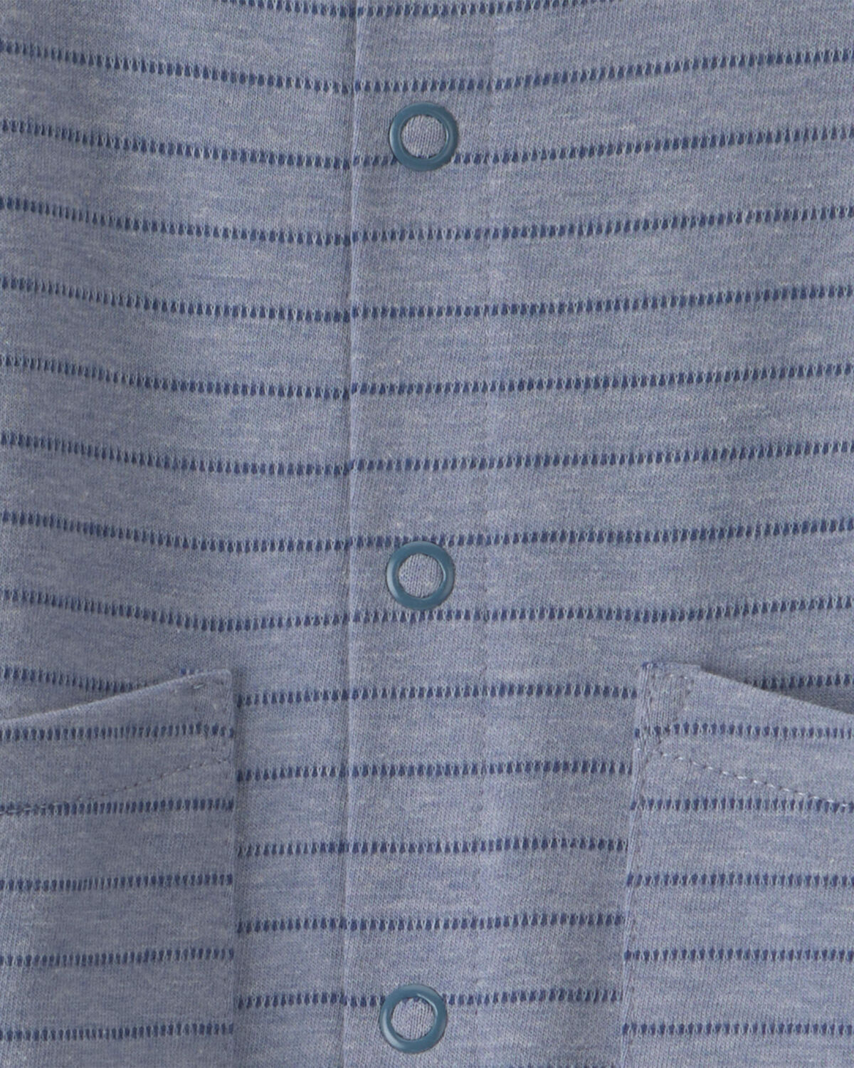 Baby Boy Striped Jumpsuit - Blue 3 Baby Boy Striped Jumpsuit - Blue