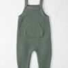 Baby Organic Cotton Sweater Knit Overalls