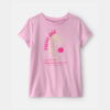 Girls 'Cherry Chic' Ice Cream Graphic Tee - Pink
