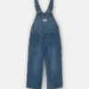 Toddler Girl Wide-Leg Overalls - Medium Wash