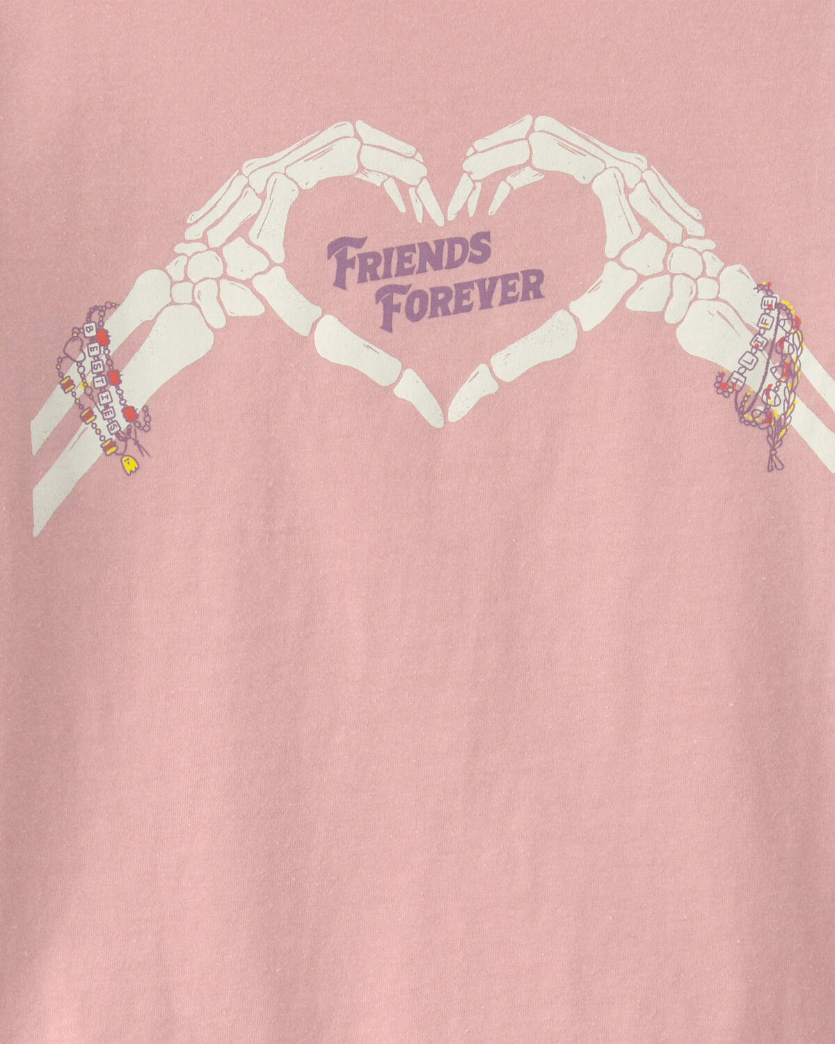 Girls 'Friends Forever' Halloween Long-Sleeve Graphic Tee - Pink 2 Girls 'Friends Forever' Halloween Long-Sleeve Graphic Tee - Pink