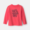 Boys 'Chill Vibes Only' Long-Sleeve Graphic Tee - Orange