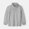 Boys Long-Sleeve Turtleneck - Grey