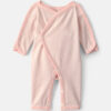 Baby Girl Striped 100% Cotton Sleep & Play Pajama - Pink 13 Baby Girl Striped 100% Cotton Sleep & Play Pajama - Pink