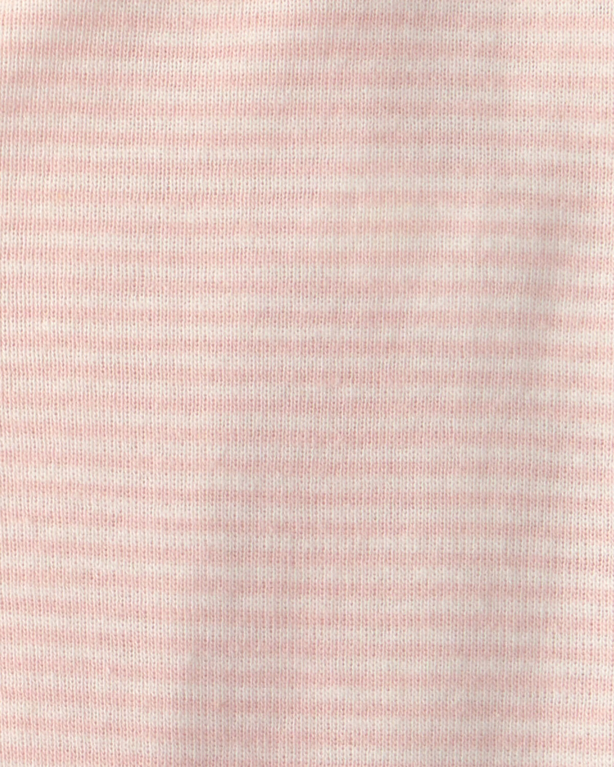Baby Girl Striped 100% Cotton Sleep & Play Pajama - Pink 4 Baby Girl Striped 100% Cotton Sleep & Play Pajama - Pink