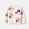Toddler Girl Disney© Minnie Mouse Fleece Pullover Sweatshirt - Cream