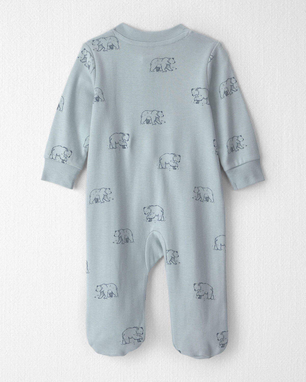 Baby Organic Cotton Sleep & Play Pajamas in Winter Bears 2 Baby Organic Cotton Sleep & Play Pajamas in Winter Bears